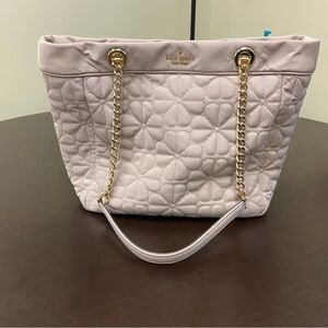Kate Spade Flower Quilted Medium Tote